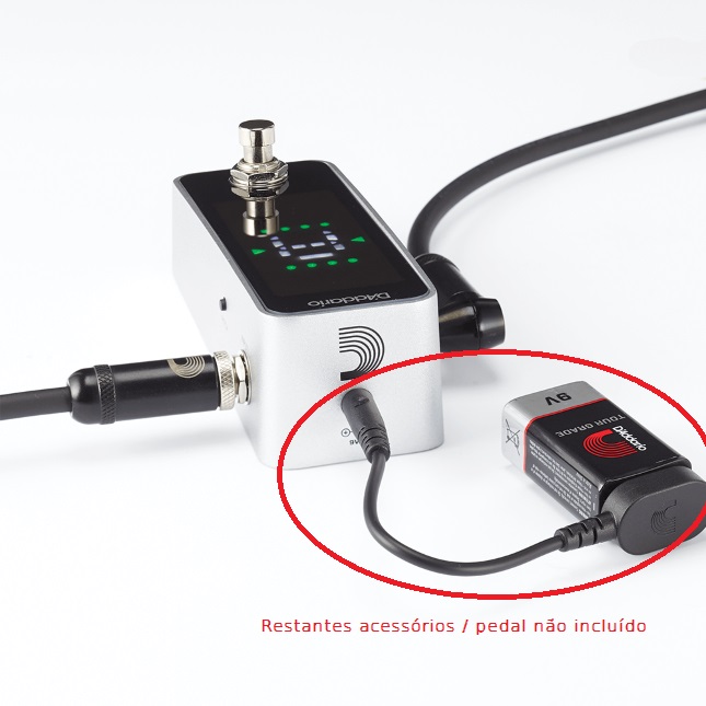 Daddario PW-9VPC-02 Cabos para alimentação pedais 9V