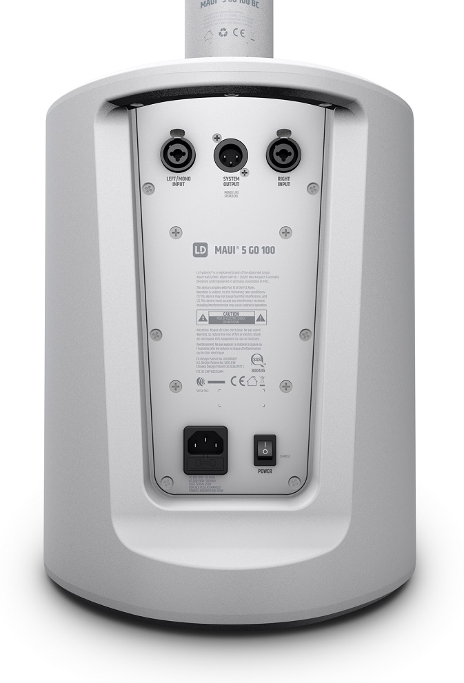 LD Systems Maui 5 Go 100 White