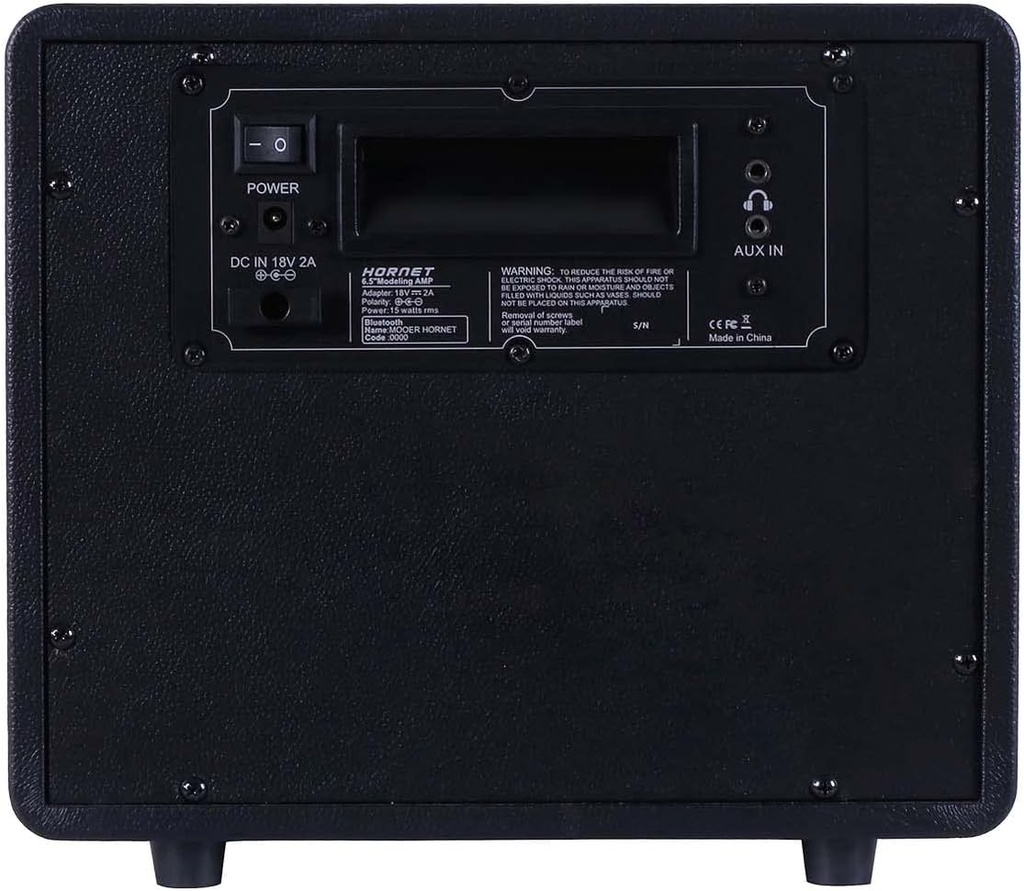 Mooer Hornet 15 Modeling/BT Combo Black