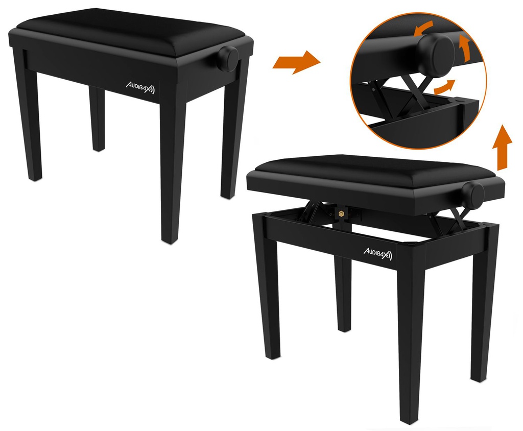 Audibax KB600 Preto Mate