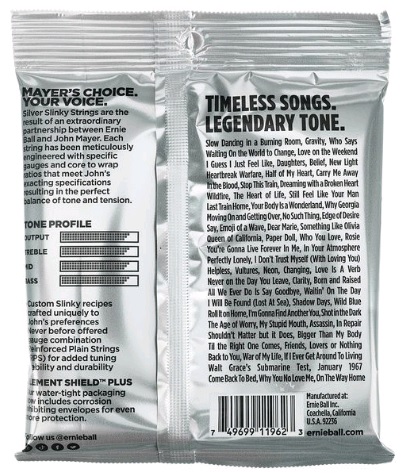 Ernie Ball 2218 Silver Slinky John Mayer
