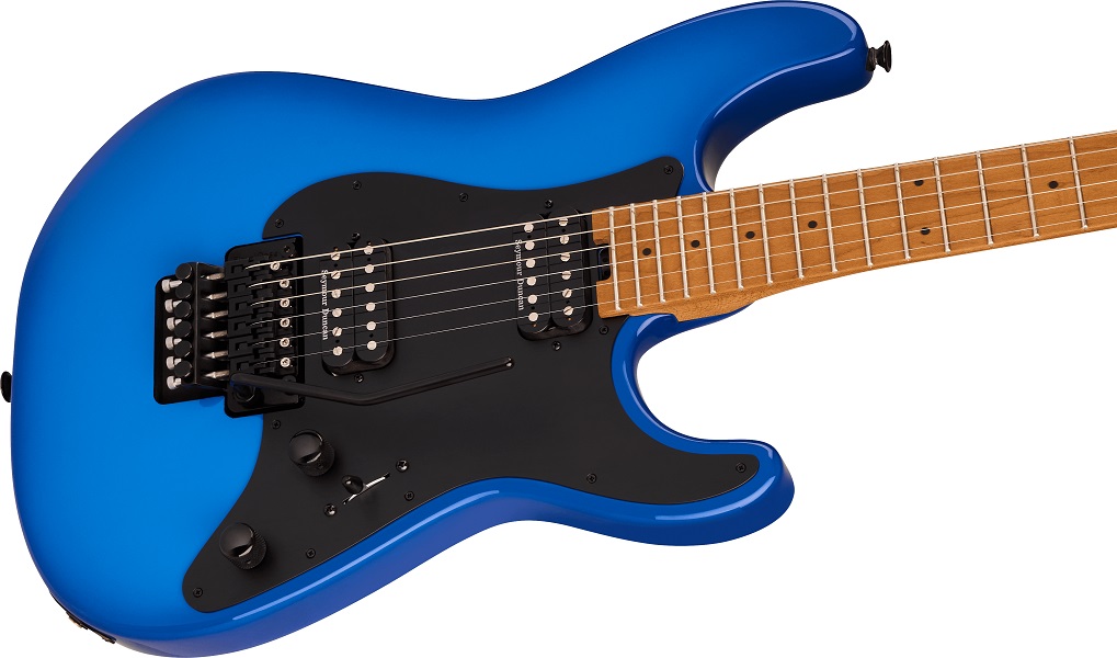 Charvel Pro-Mod Plus So-Cal Style 1 HH FR, Caramelized Maple Fingerboard, Blue Burst