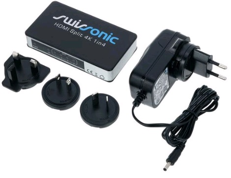 Swissonic Splitter HDMI 4K 1in/4out