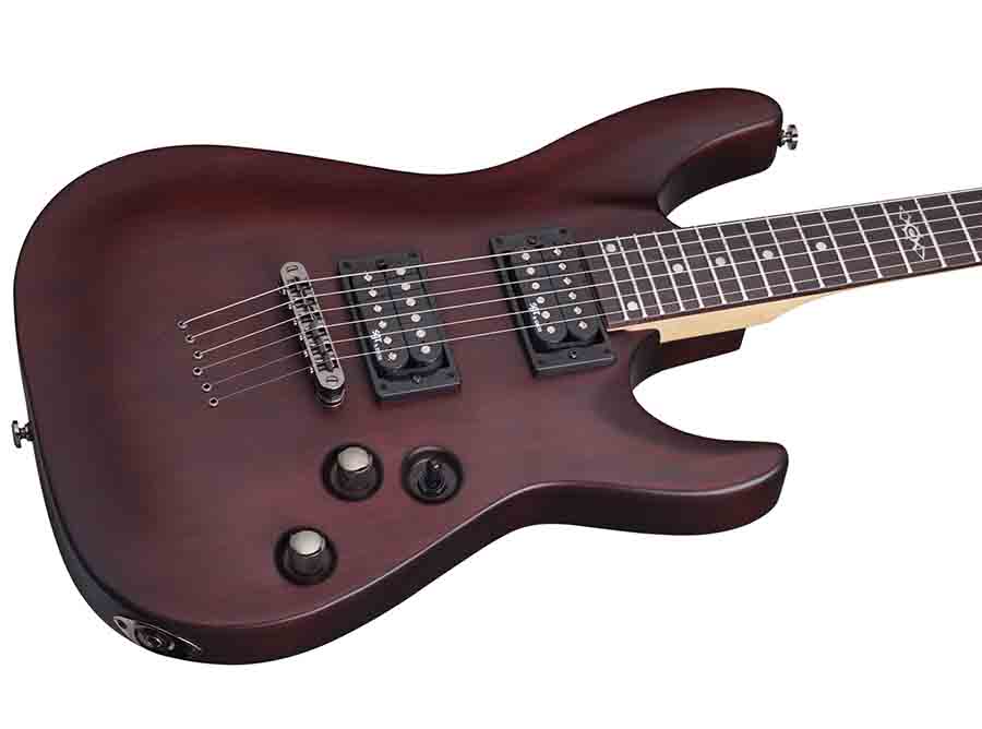 Schecter SGR C-1 Walnut Satin