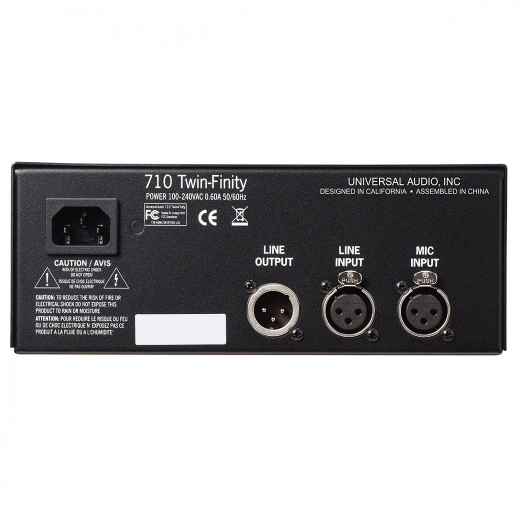 Universal Audio 710 Twin-Finity Single-Channel