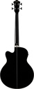 Ibanez AEB8E-BK