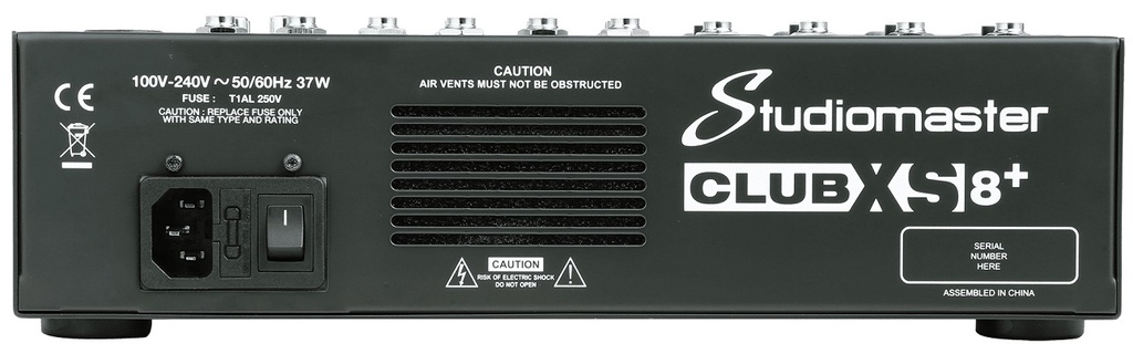 Studiomaster Club XS 8+