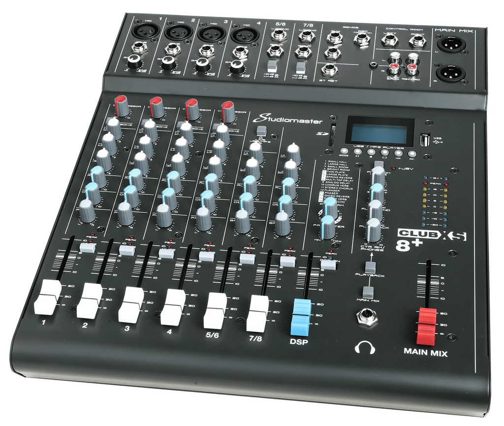 Studiomaster Club XS 8+