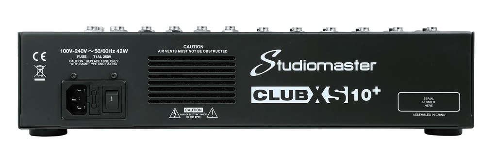 Studiomaster Club XS 10+