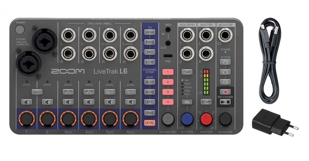 Zoom LiveTrak L-6