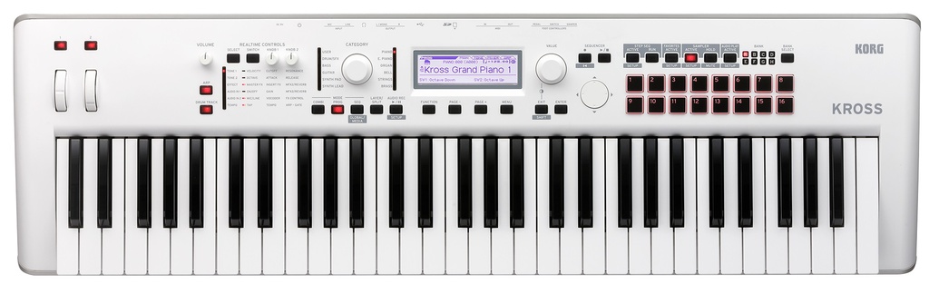 Korg Kross 2 61 White Edition