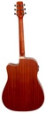 [A/002669] Fender CD60SCE All Mahogany Image 