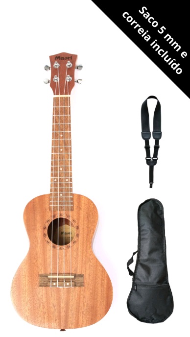 Maori Ukulele Concerto com Saco WK-1C