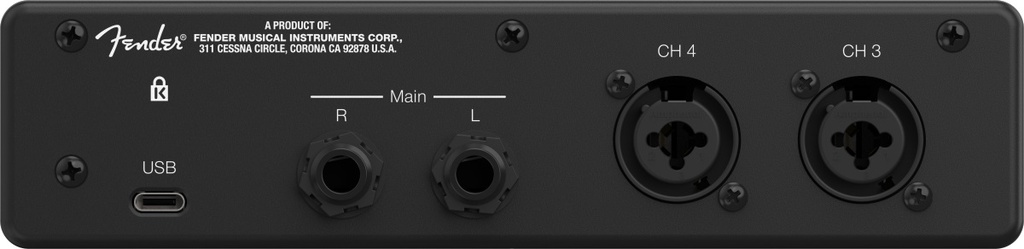 Fender Quantum LT 2 USB-C Audio Interface