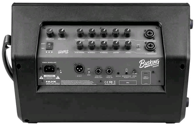 Alto Busker 200W P.A. Portátil com Bateria Recarregável