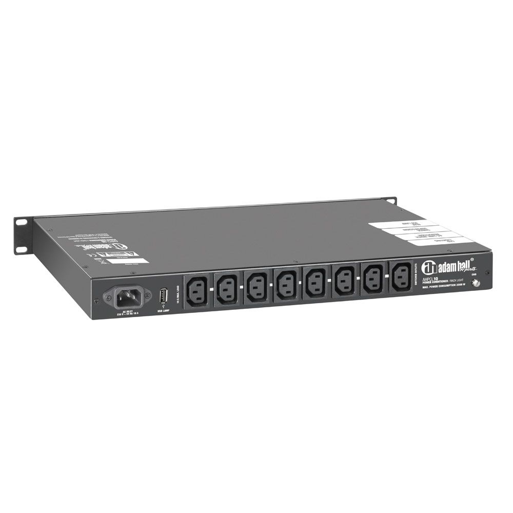 Adam Hall PCL 10, Condicionador corrente com iluminação