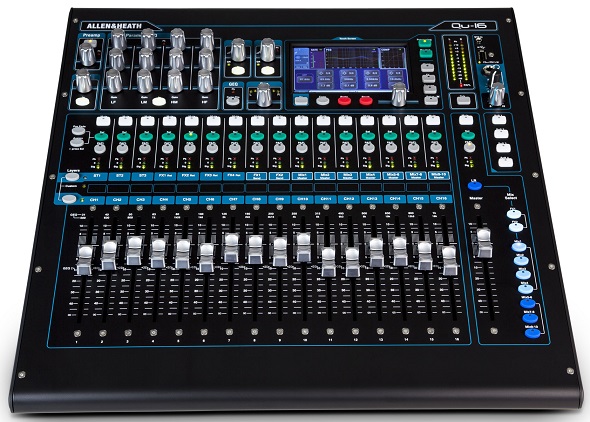 [A/000371] Allen & Heath Qu-16 Chrome Image 