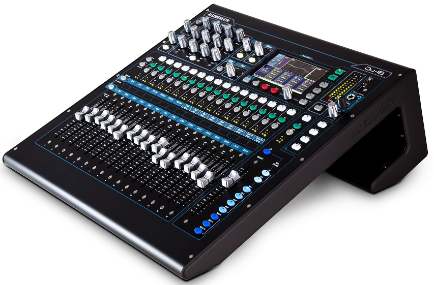 [A/000371] Allen & Heath Qu-16 Chrome Image 