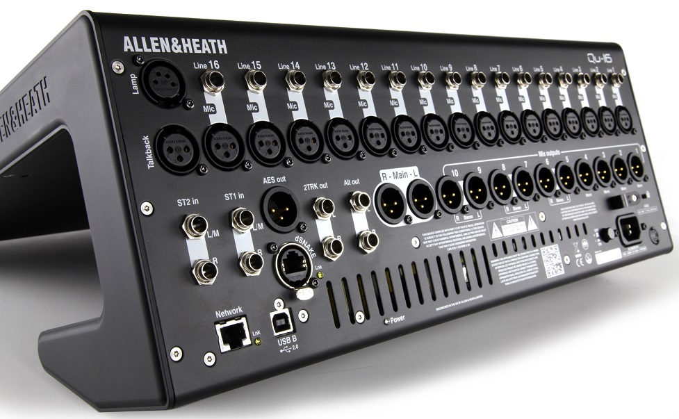 [A/000371] Allen & Heath Qu-16 Chrome Image 