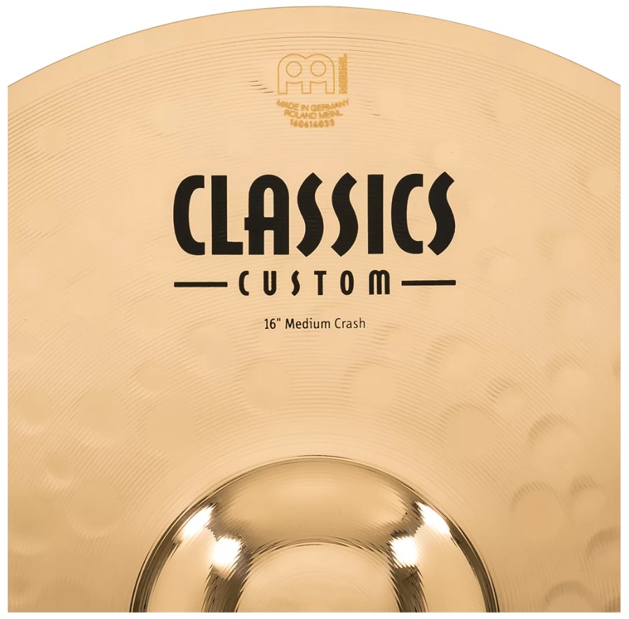 Meinl Classics Custom Crash 16" Medium Brilliant CC16MC-B