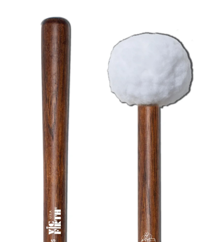 Vic Firth MB1S Maceta Bombode Marcha Corpmaster Small Soft