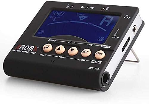 Aroma AMT-550B, afinador com metrónomo