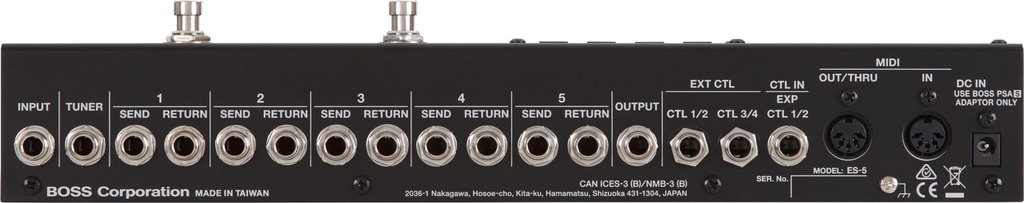 [A/000794] Boss ES-5 Effects Switching System Image 