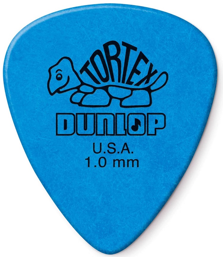 [A/002065] Dunlop Guitar Pick Tortex Standard 418P 1,00 mm Image 