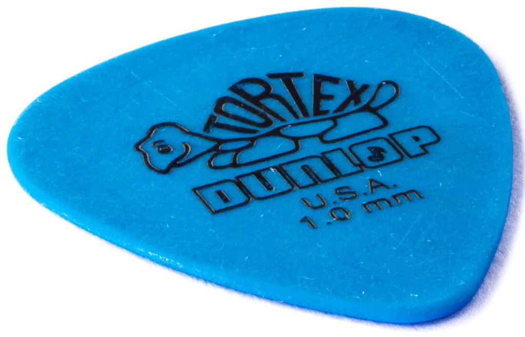 [A/002065] Dunlop Guitar Pick Tortex Standard 418P 1,00 mm Image 