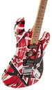 [A/002237] EVH Frankie Striped MN Relic R/W/B Image 