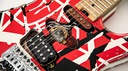 [A/002237] EVH Frankie Striped MN Relic R/W/B Image 