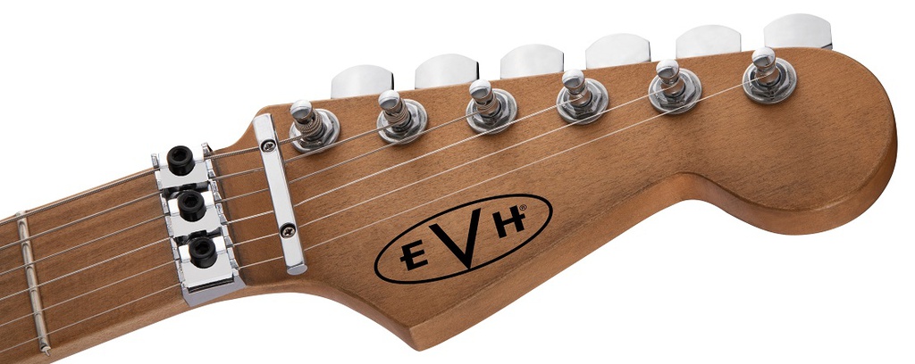 [A/002237] EVH Frankie Striped MN Relic R/W/B Image 