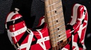 [A/002237] EVH Frankie Striped MN Relic R/W/B Image 