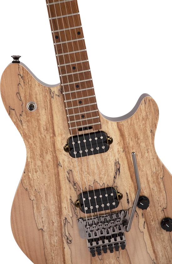 [A/002256] EVH Wolfgang WG Standard Exotic Spalted Maple Image 