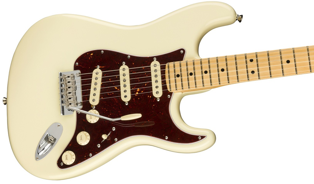 [A/002587] Fender AM Pro II Strat MN OW Image 