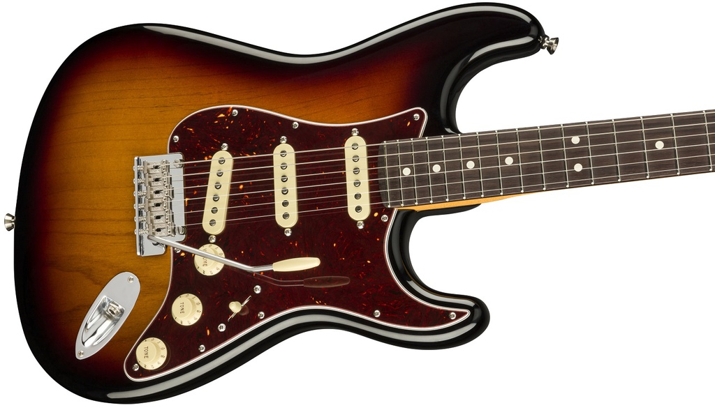 [A/002589] Fender AM Pro II Strat RW 3-Color Sunburst Image 