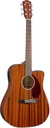 [A/002660] Fender CD-140SCE All Mahogany com Estojo Image 