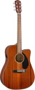 [A/002669] Fender CD60SCE All Mahogany Image 