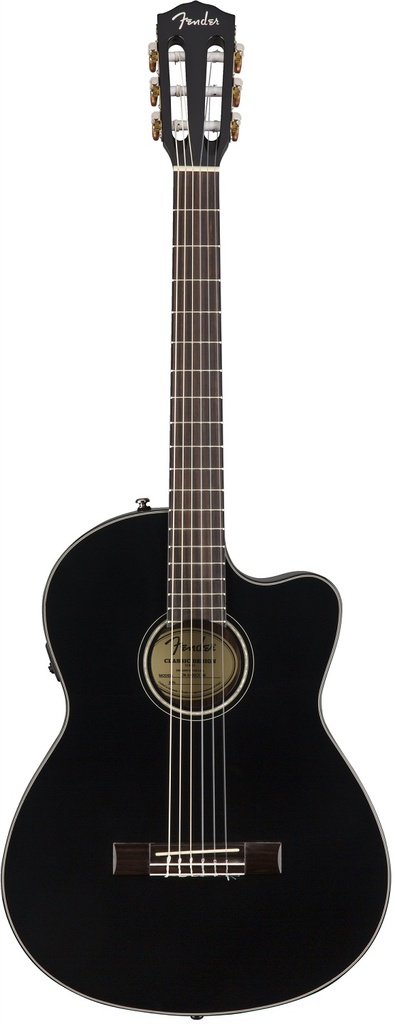 [A/002675] Fender CN-140SCE Black c/ estojo Image 