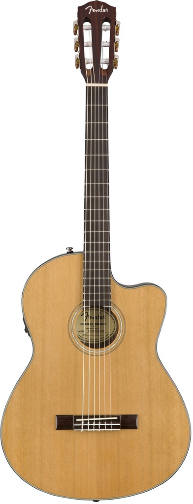 [A/002676] Fender CN-140SCE Natural com Estojo Image 