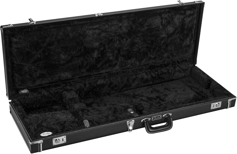 [A/002693] Fender Classic Series Wood Case Strat/Tele Black Image 