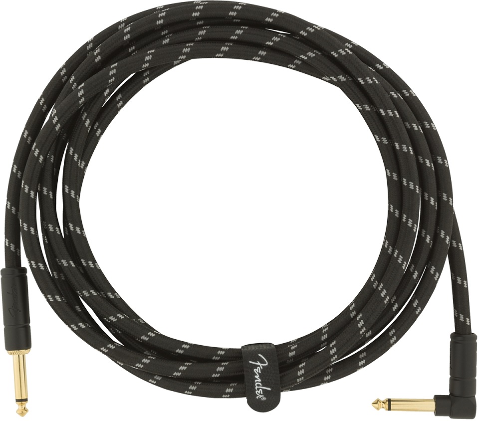 [A/002731] Fender Deluxe Instrument Cable Angle 3m Image 