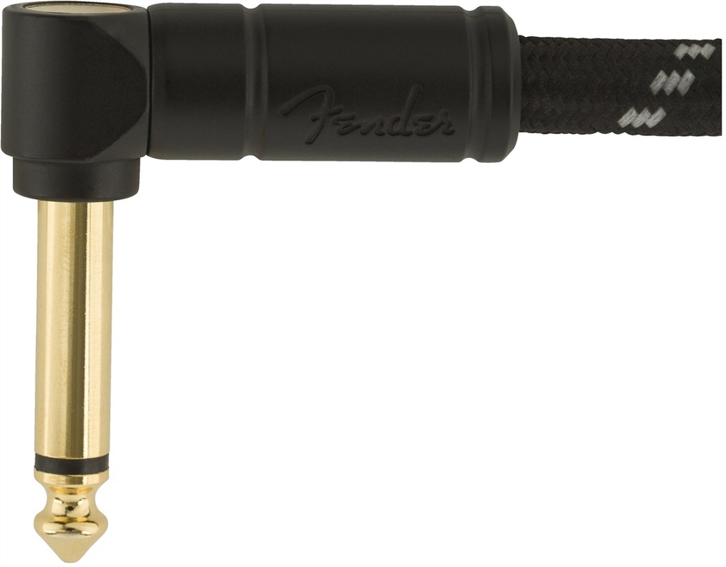 [A/002731] Fender Deluxe Instrument Cable Angle 3m Image 