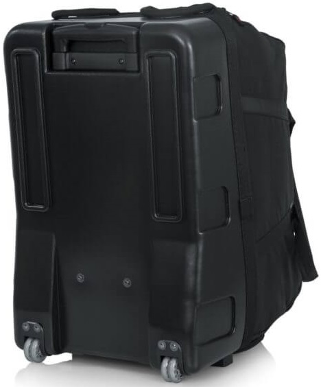 [A/003197] Gator GPA-777 - Deluxe 15" Rolling Speaker Bag Image 