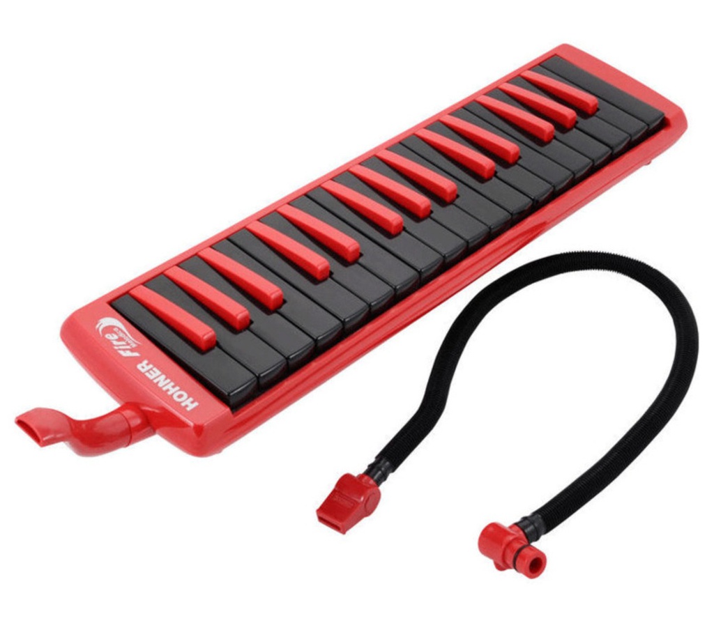 [A/003700] Hohner Fire Melodica 32 Image 