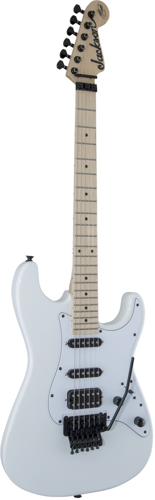 [A/004001] Jackson Adrian Smith SDXM  Snow White, White Pickguard Image 