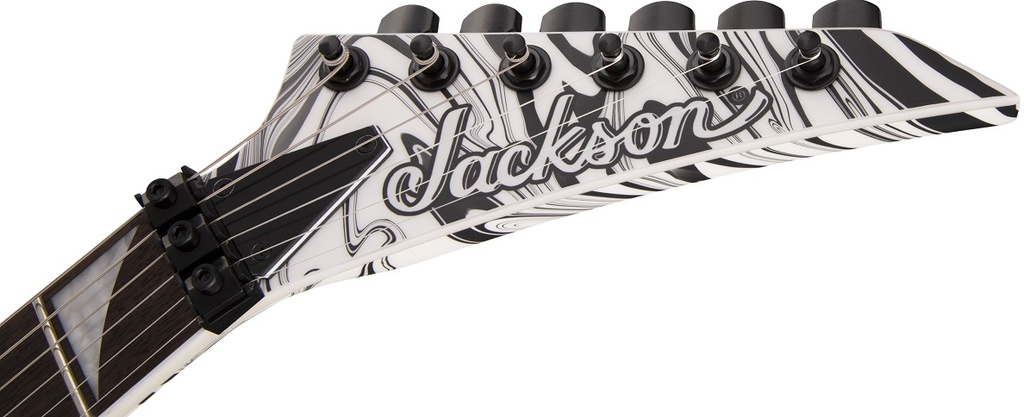 [A/004046] Jackson SLX DX Soloist Satin White Swirl Image 