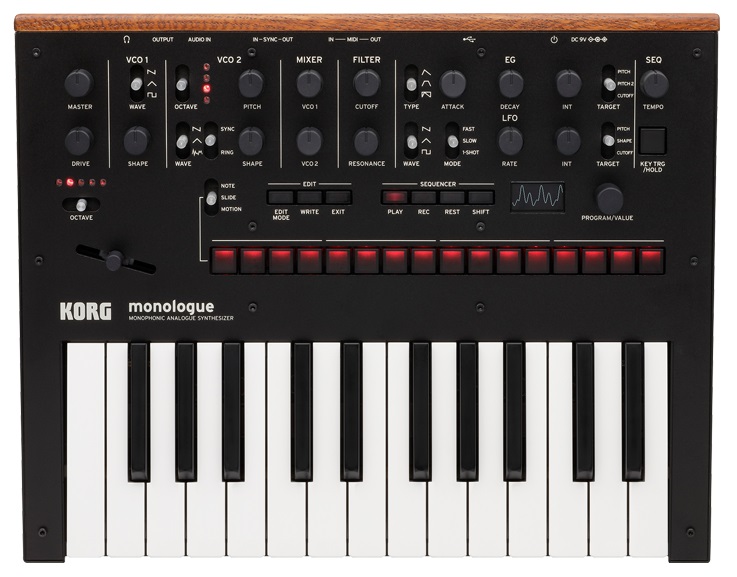 [A/004174] Korg Monologue BK Image 