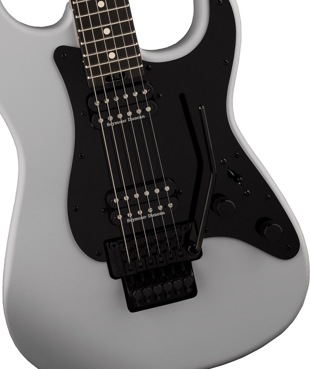 Charvel Pro Mod So-Cal Style 1 HH FR, Ebony Fingerboard, Satin Primer Gray