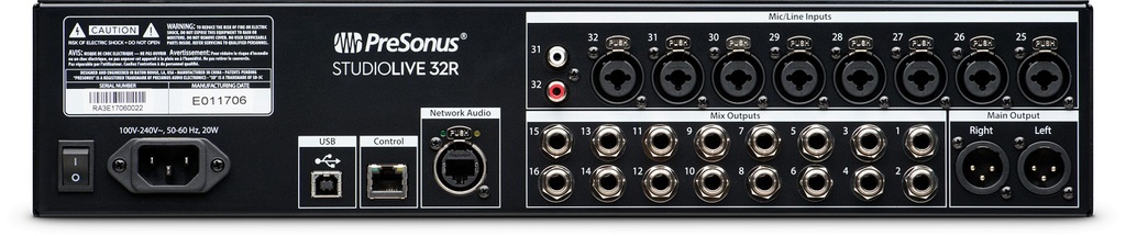 [A/005181] Presonus StudioLive 32R Series III Image 